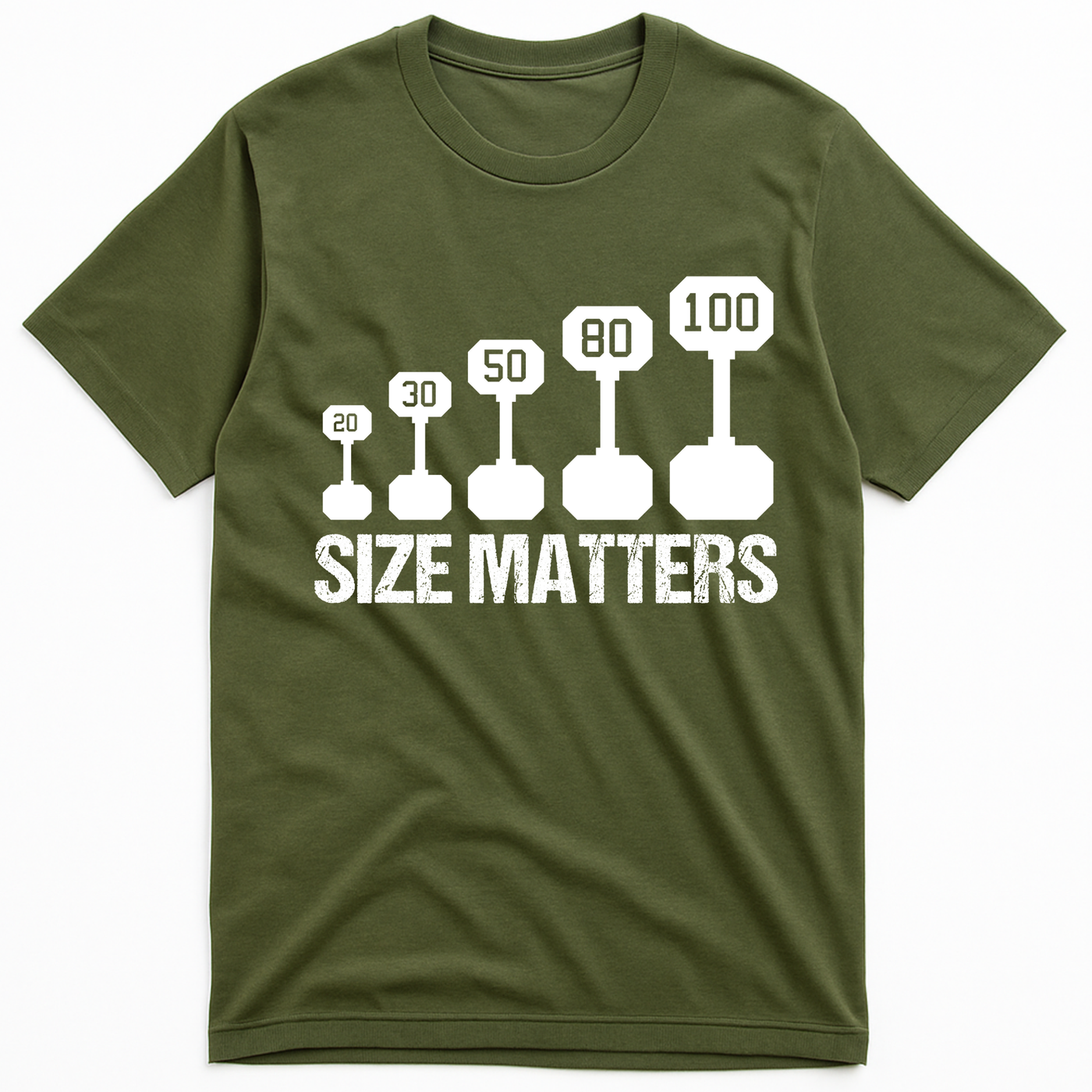 Size Matters Military Green