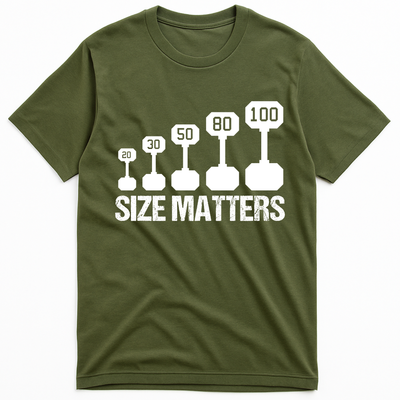 Size Matters Military Green