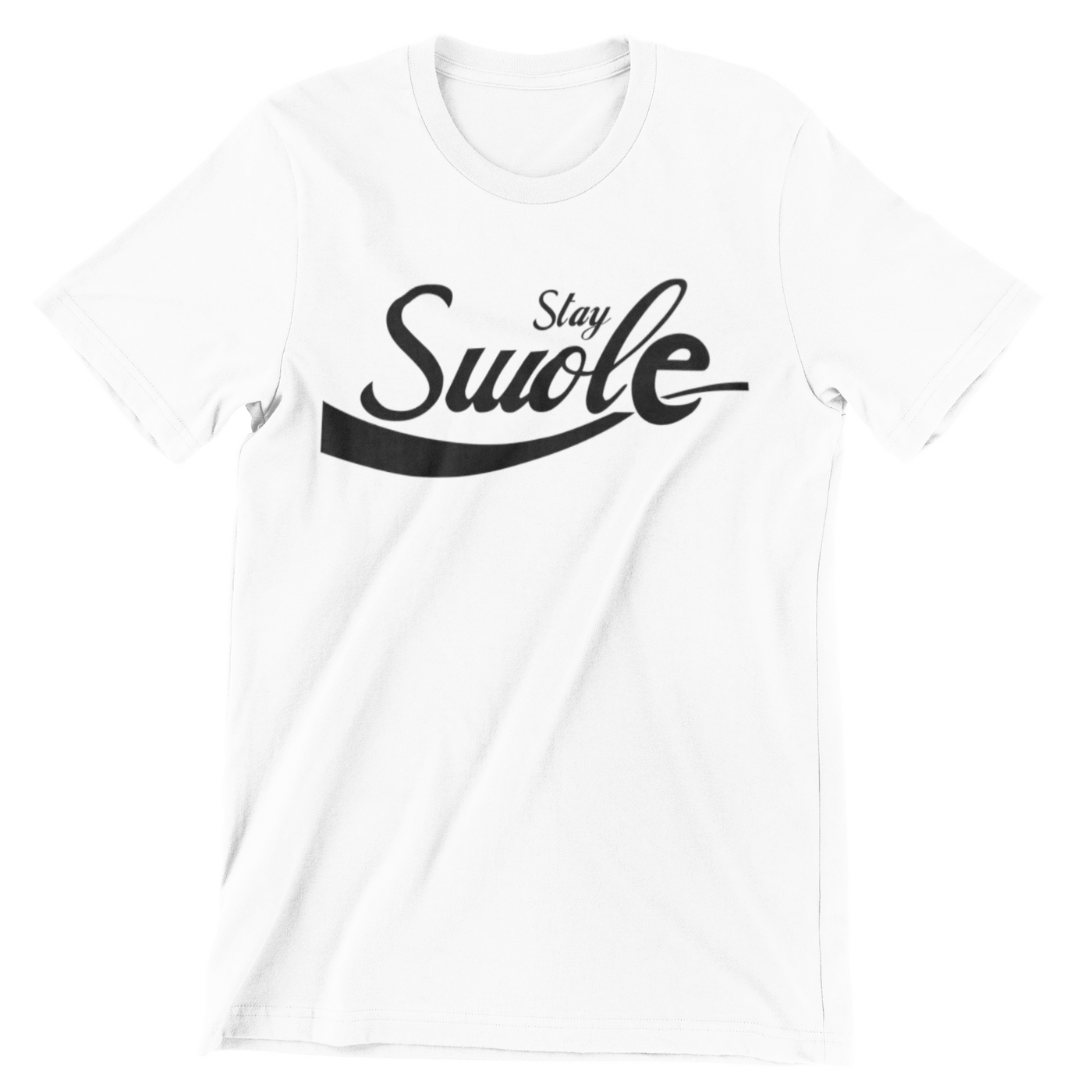 Stay Swole White Logo Shirt